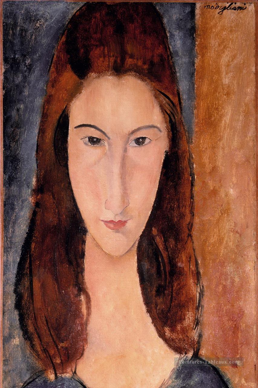 jeanne hebuterne 1919 Amedeo Modigliani  Peinture Tableau  